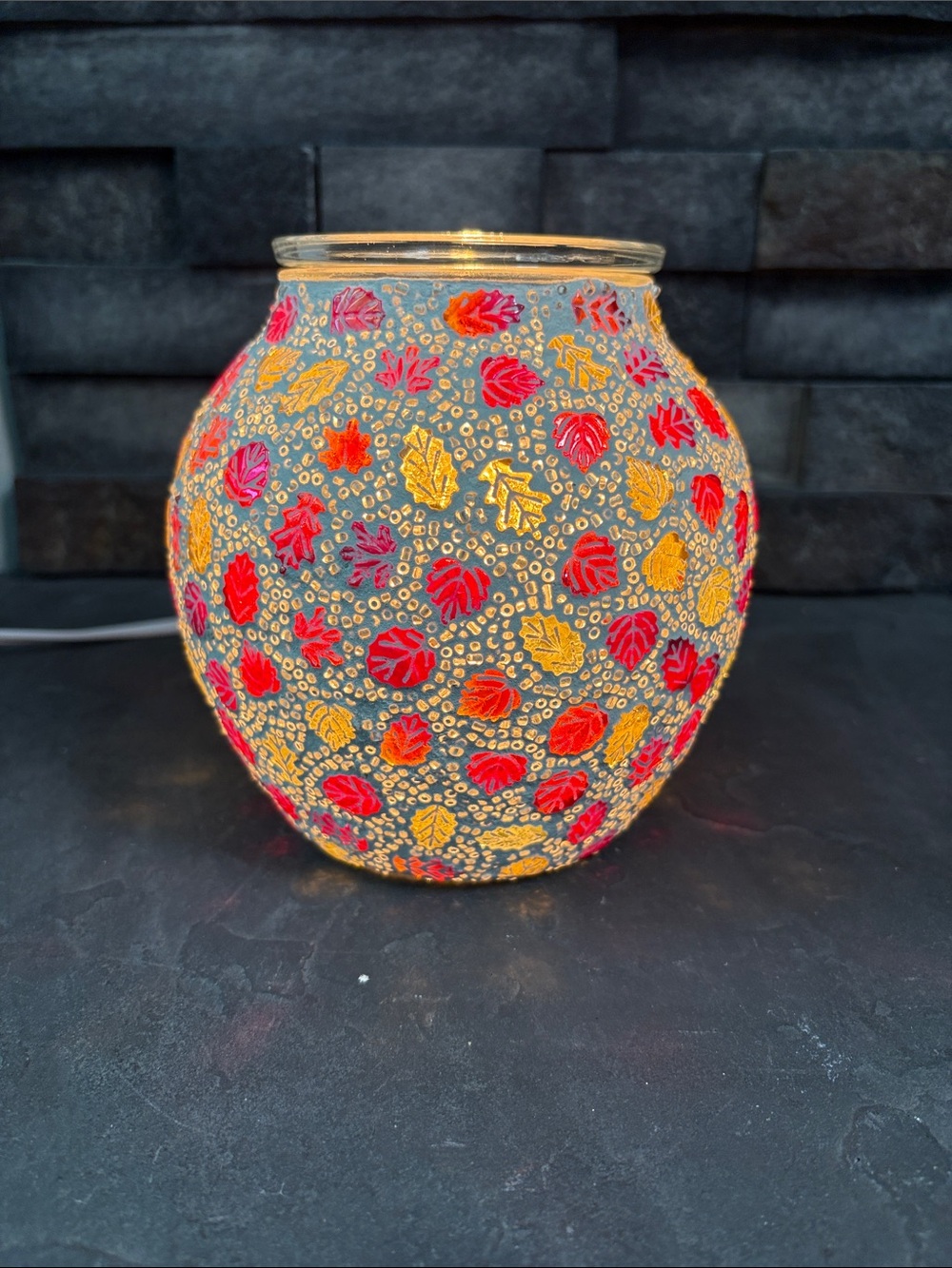 Scentsy Forever Fall Leaf Wax Warmer
